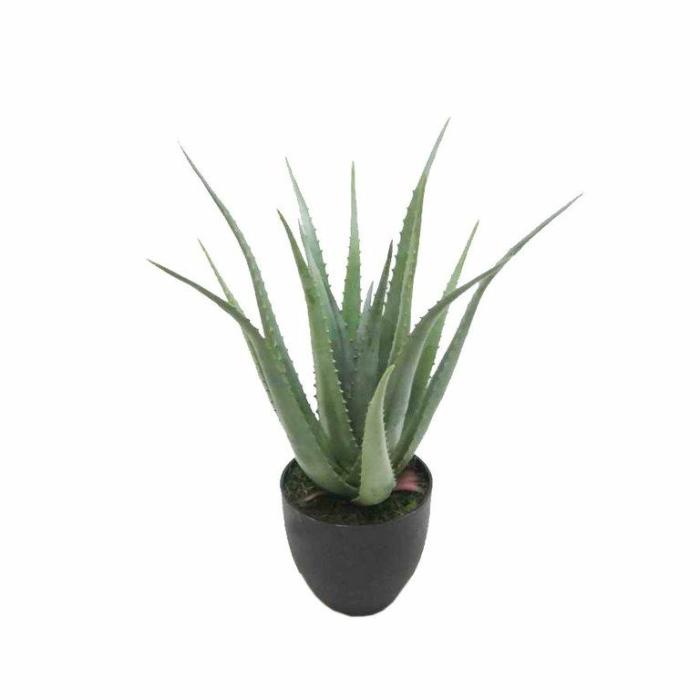 Artificial Plants & Flowers |  Artificial Aloe In Pot Artificial Plants & Flowers Artificial Plants & Flowers