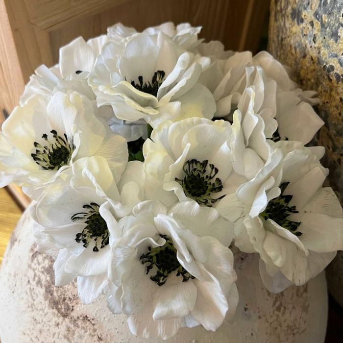 Artificial Plants & Flowers |  Artificial Anemone Winter White Artificial Plants & Flowers Artificial Plants & Flowers