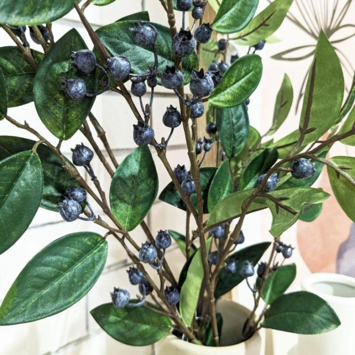 Artificial Plants & Flowers |  Artificial Blueberry Spray Artificial Plants & Flowers Artificial Plants & Flowers