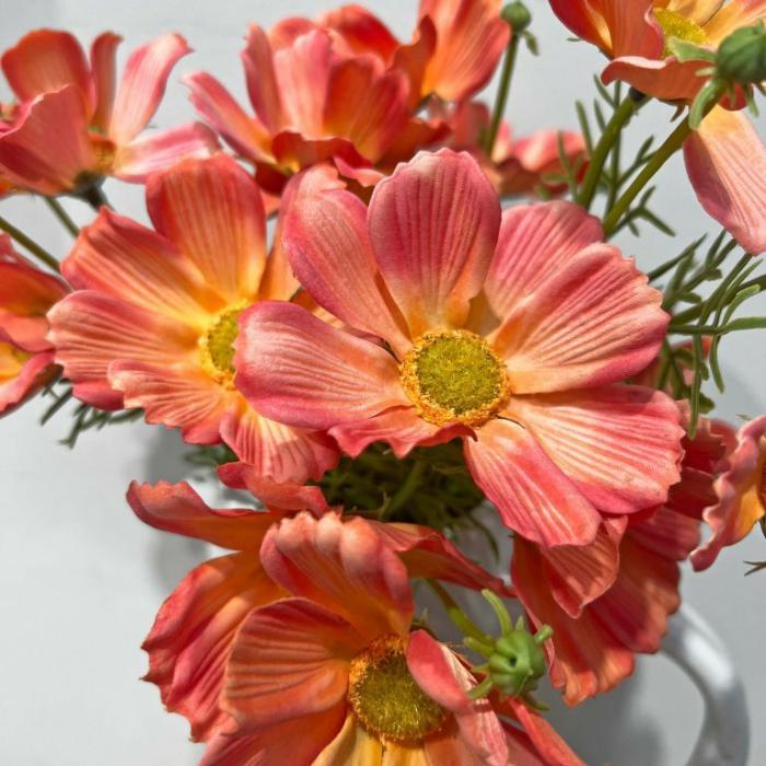 Artificial Plants & Flowers |  Artificial Cosmos Spray Orange Artificial Plants & Flowers Artificial Plants & Flowers