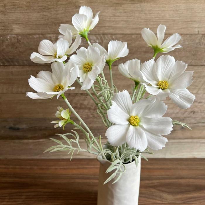 Artificial Plants & Flowers |  Artificial Cosmos Spray White Artificial Plants & Flowers Artificial Plants & Flowers