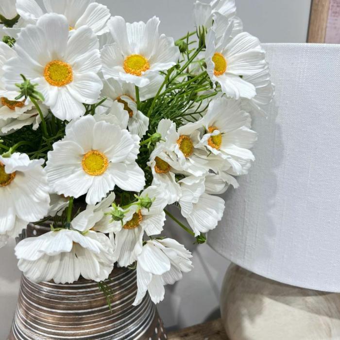 Artificial Plants & Flowers |  Artificial Cosmos Spray White Artificial Plants & Flowers Artificial Plants & Flowers