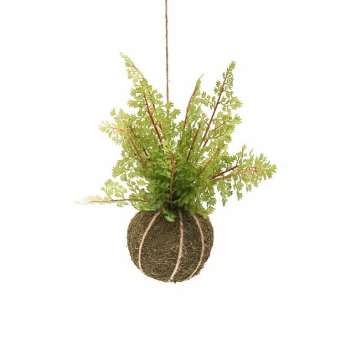 Artificial Plants & Flowers |  Artificial Kokedama Lace Fern Artificial Plants & Flowers Artificial Plants & Flowers