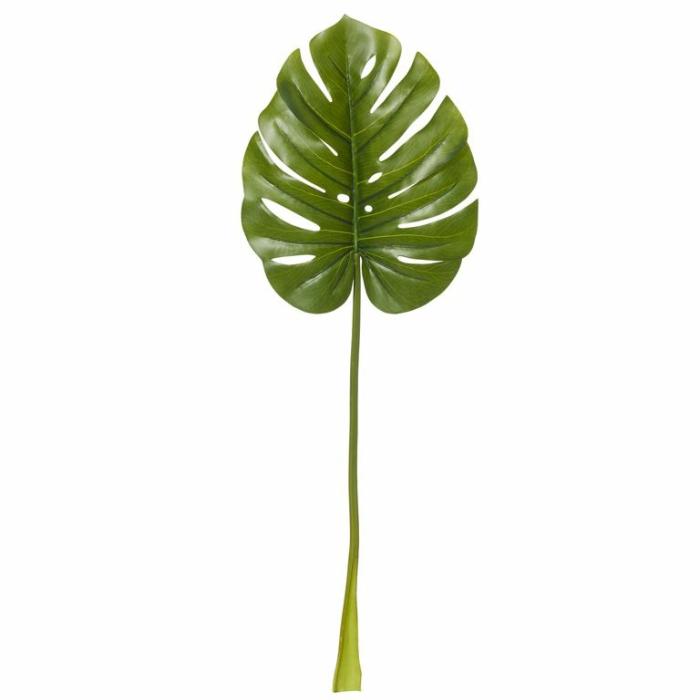 Artificial Plants & Flowers |  Artificial Leaf Monstera Green Artificial Plants & Flowers Artificial Plants & Flowers