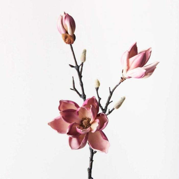 Artificial Plants & Flowers |  Artificial Magnolia Spray Plum Artificial Plants & Flowers Artificial Plants & Flowers