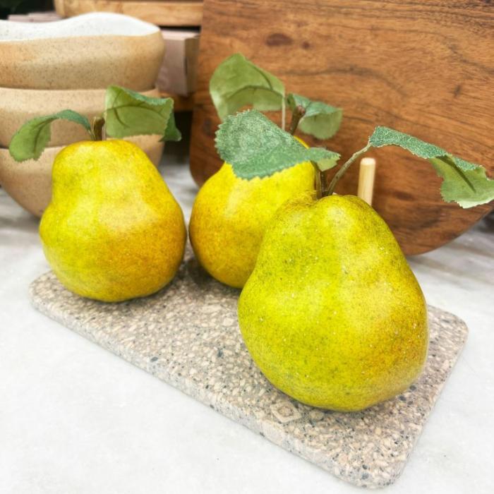 Artificial Plants & Flowers |  Artificial Pear Fruit With Leaf Artificial Plants & Flowers Artificial Plants & Flowers