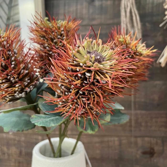 Artificial Plants & Flowers |  Artificial Protea Hybrid Orange Artificial Plants & Flowers Artificial Plants & Flowers