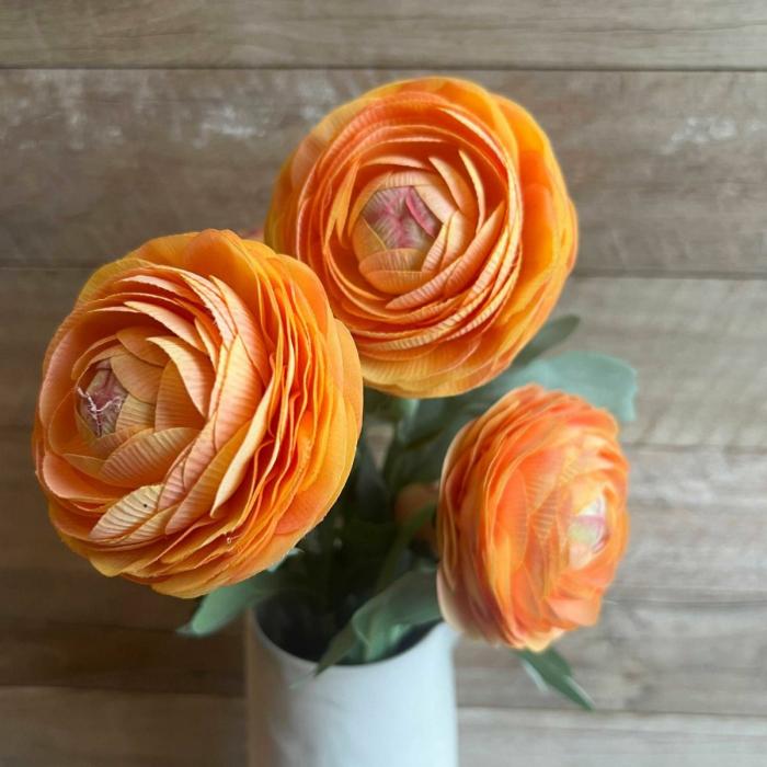 Artificial Plants & Flowers |  Artificial Ranunculus Orange Artificial Plants & Flowers Artificial Plants & Flowers