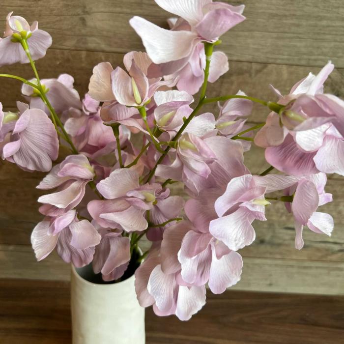 Artificial Plants & Flowers |  Artificial Sweet Pea Spray Lavender Artificial Plants & Flowers Artificial Plants & Flowers