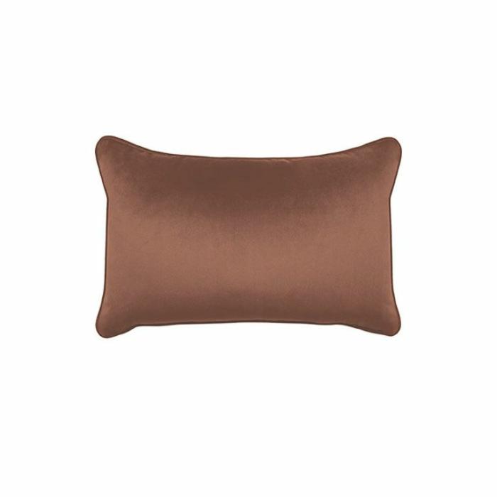 Cushions |  Mira Velvet Rust Rectangular Cushion Cushions Cushions