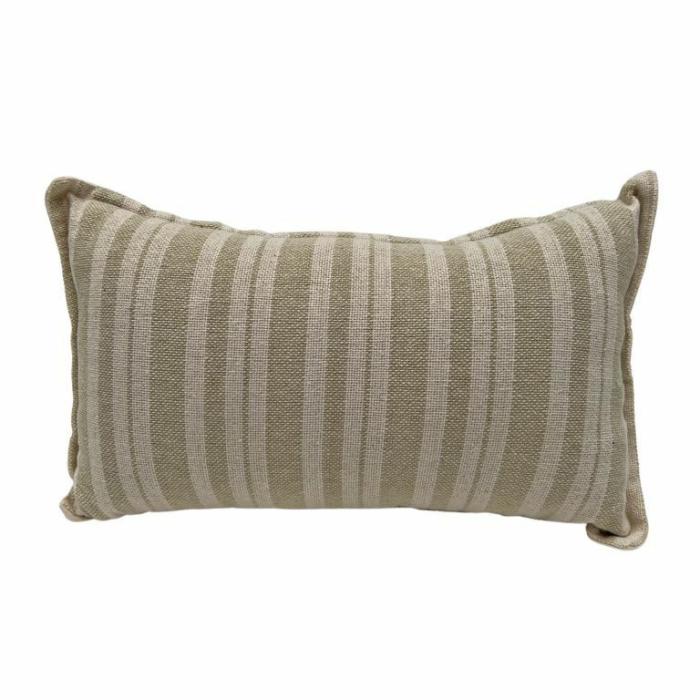 Cushions |  Oscar Stripe Cushion Sage Cushions Cushions