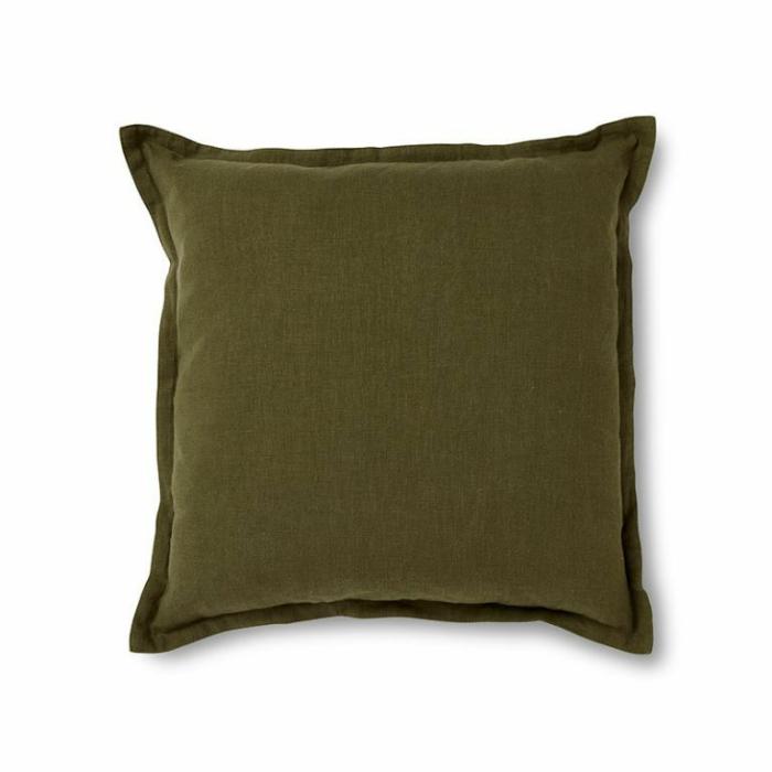 Cushions |  Perry Cushion Olive Green Cushions Cushions