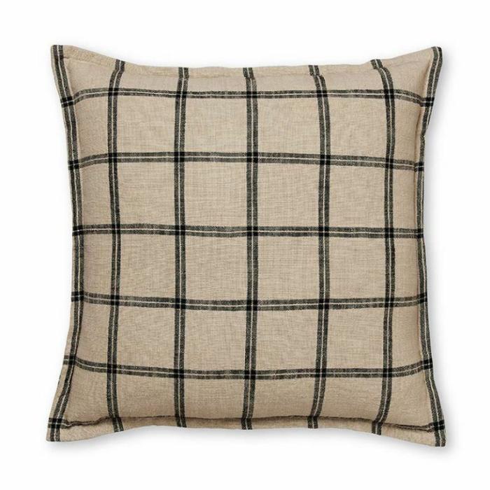 Cushions |  Surrey Black Check Cushion Cushions Cushions