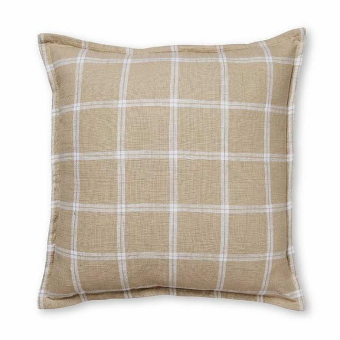 Cushions |  Surrey Sand Check Cushion Cushions Cushions