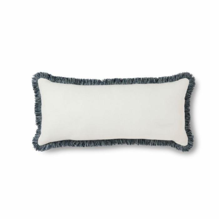 Cushions |  Vera Blue Fringe Cushion Cushions Blue