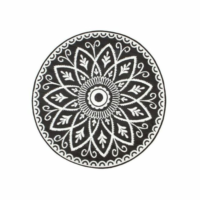 Doormats & Rugs |  Benaras Outdoor Rug Round Doormats & Rugs Doormats & Rugs