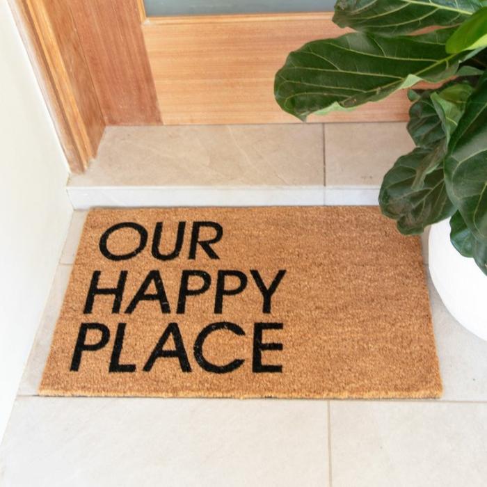 Doormats & Rugs |  Door Mat Our Happy Place Doormats & Rugs Doormats & Rugs