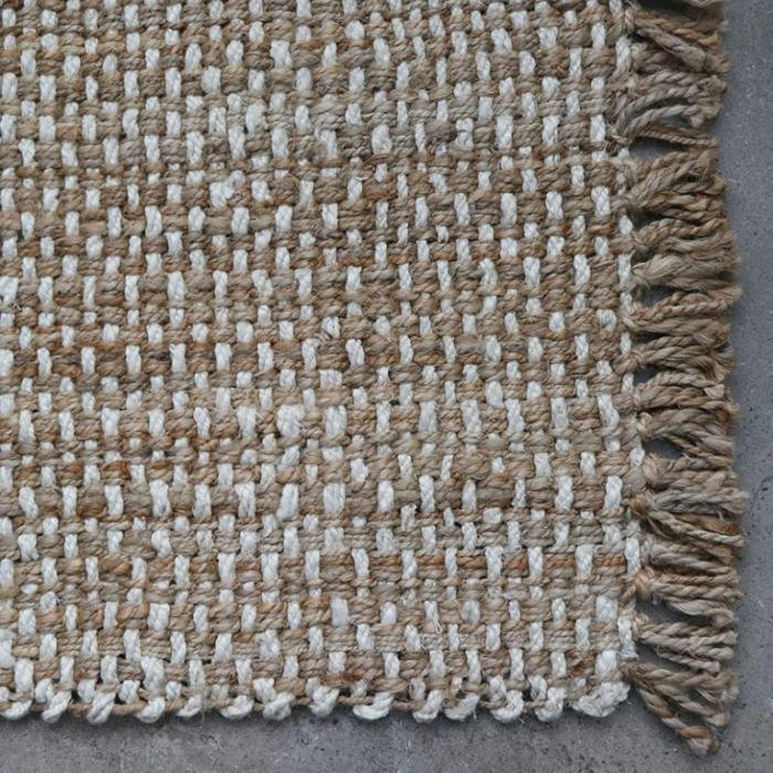 Doormats & Rugs |  Sutton Natural/White Jute Mat Doormats & Rugs Doormats & Rugs