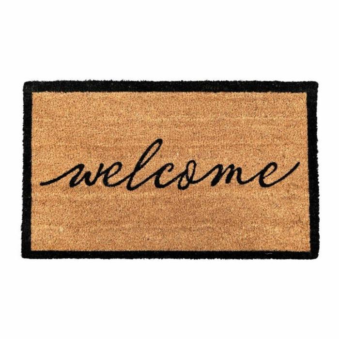 Doormats & Rugs |  Welcome To Bowral Doormat Doormats & Rugs Black