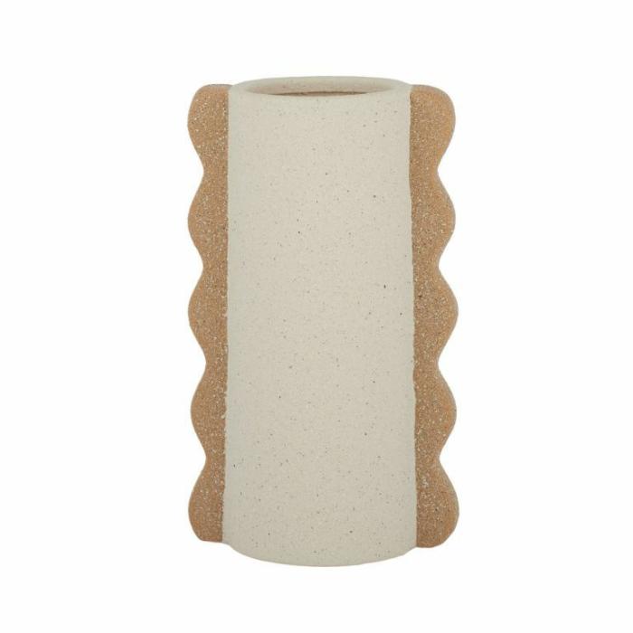 Home Accessories |  Adley Ceramic Vase Ivory Sand Home Accessories Home Accessories