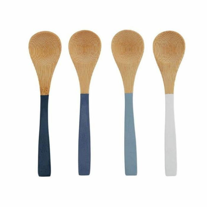 Home Accessories |  Bamboo Spoons Set Blue Home Accessories Blue