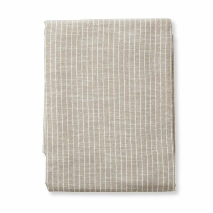 Home Accessories |  Bowral Neutral Stripe Tablecloth Home Accessories Home Accessories