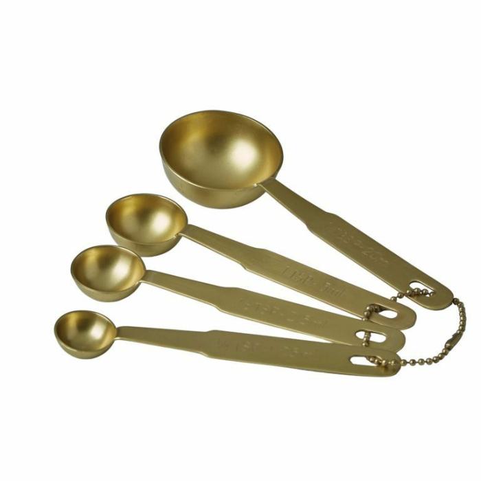 Home Accessories |  Brass Measuring Spoons Home Accessories Home Accessories