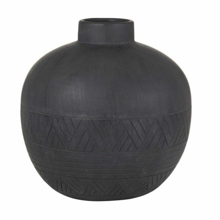 Home Accessories |  Canyon Vase Black Home Accessories Home Accessories