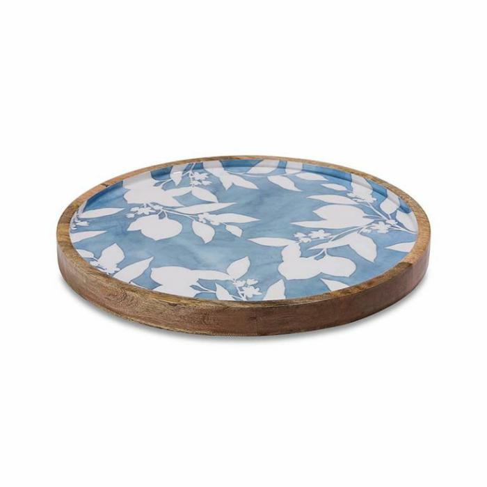 Home Accessories |  Capri Round Platter Home Accessories Blue