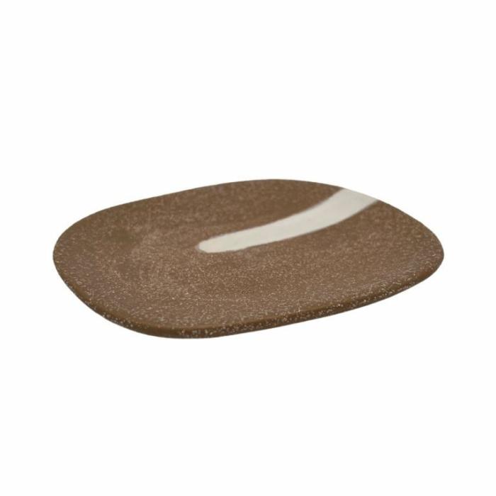 Home Accessories |  Capua Trinket Plate Home Accessories Brown