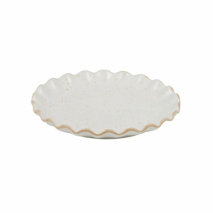 Home Accessories |  Ceramic Plate Almond Home Accessories Almond