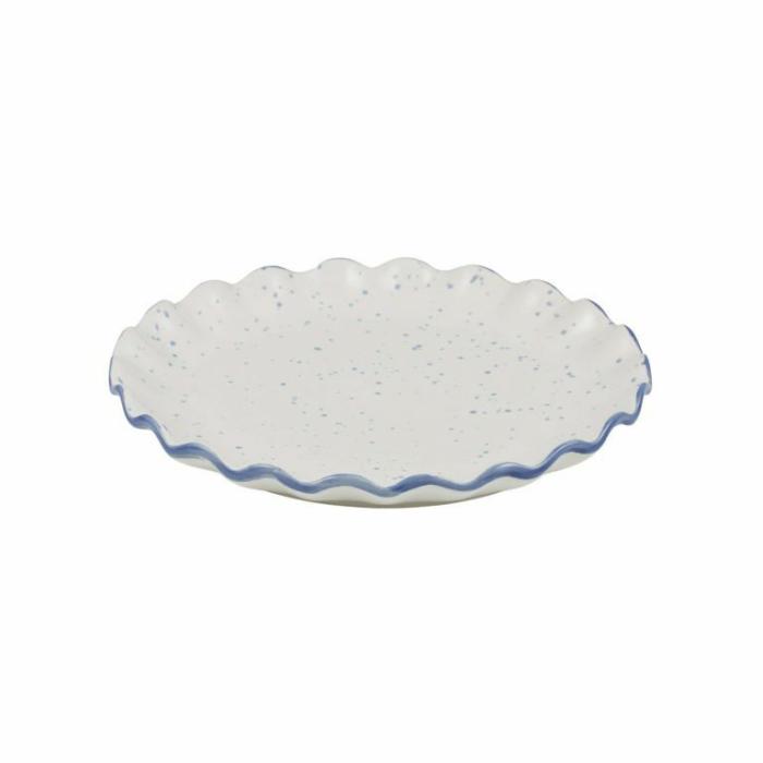 Home Accessories |  Ceramic Plate Blue Home Accessories Blue