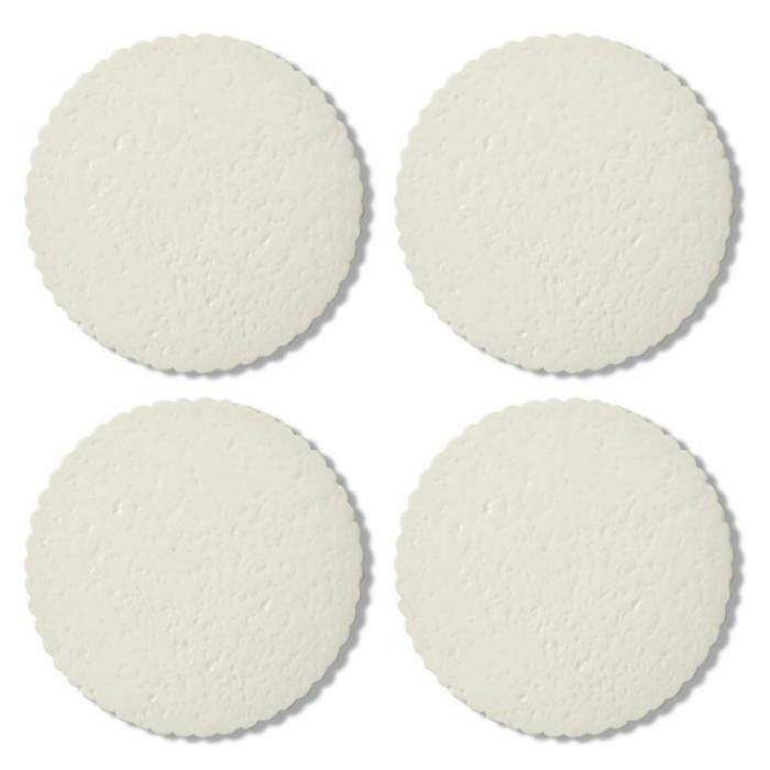 Home Accessories |  Ceramic Scallop Coaster Set Of 4 Home Accessories Home Accessories