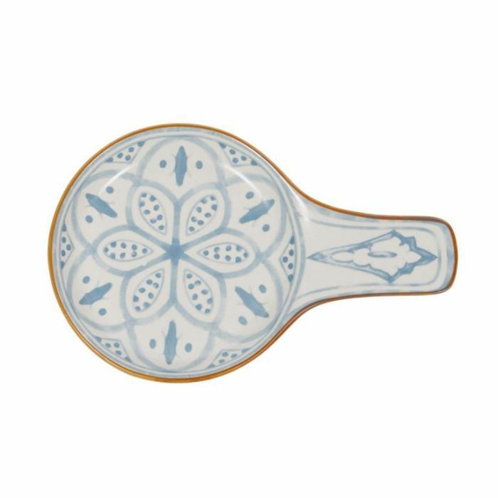 Home Accessories |  Ceramic Spoon Rest Blue Home Accessories Blue