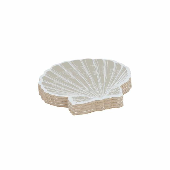 Home Accessories |  Clam Shell Cork Coasters Set Of 4 Home Accessories Home Accessories