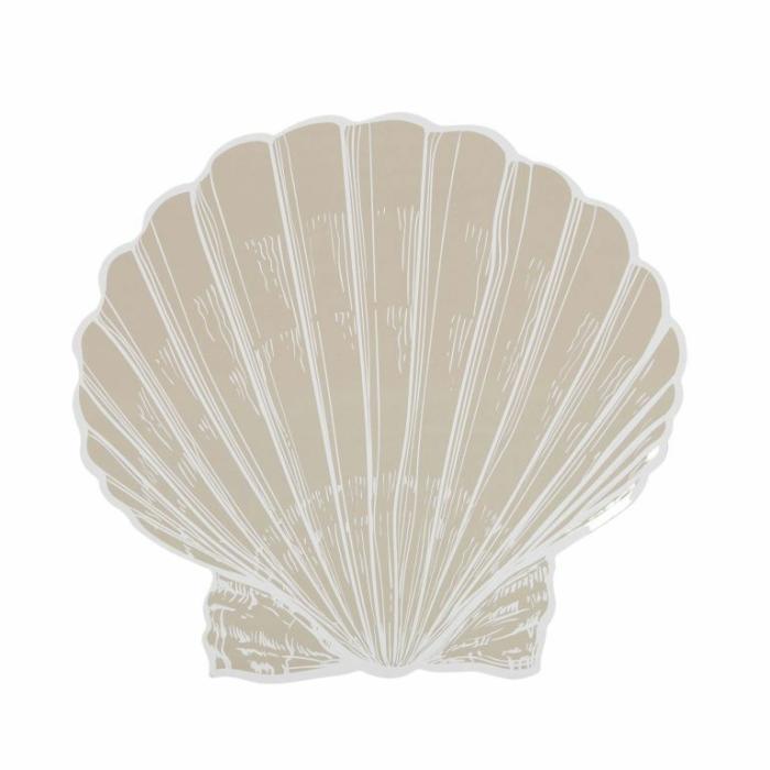 Home Accessories |  Clam Shell Cork Placemats Set Of 4 Home Accessories Home Accessories