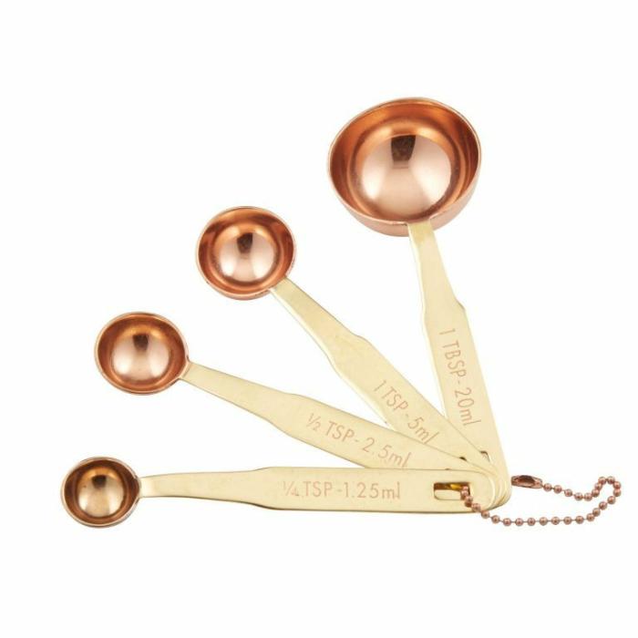 Home Accessories |  Copper Measurng Spoons Home Accessories Copper