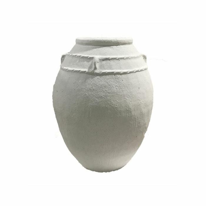 Home Accessories |  Corfu Jar Vase Home Accessories Aegean Sea White