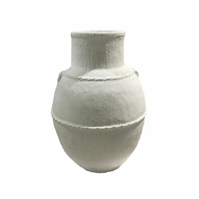 Home Accessories |  Corfu Jar Vase Home Accessories Aegean Sea White