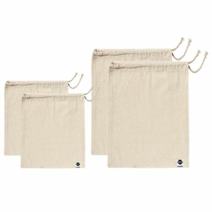 Home Accessories |  Eco Recycled Fabric Produce Bag Set In Natural Home Accessories Home Accessories