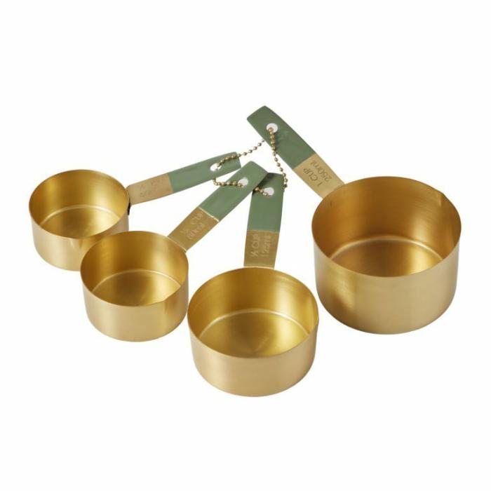 Home Accessories |  Edwin Measuring Cups Set Home Accessories Green