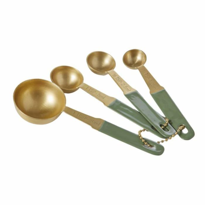 Home Accessories |  Edwin Measuring Spoons Set Home Accessories Green