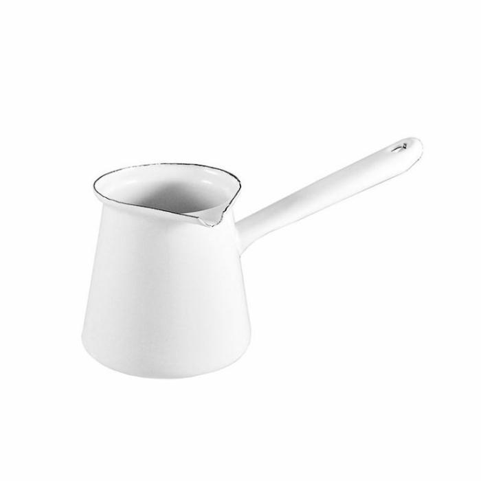 Home Accessories |  Enamel Brewing Pot White Home Accessories Home Accessories