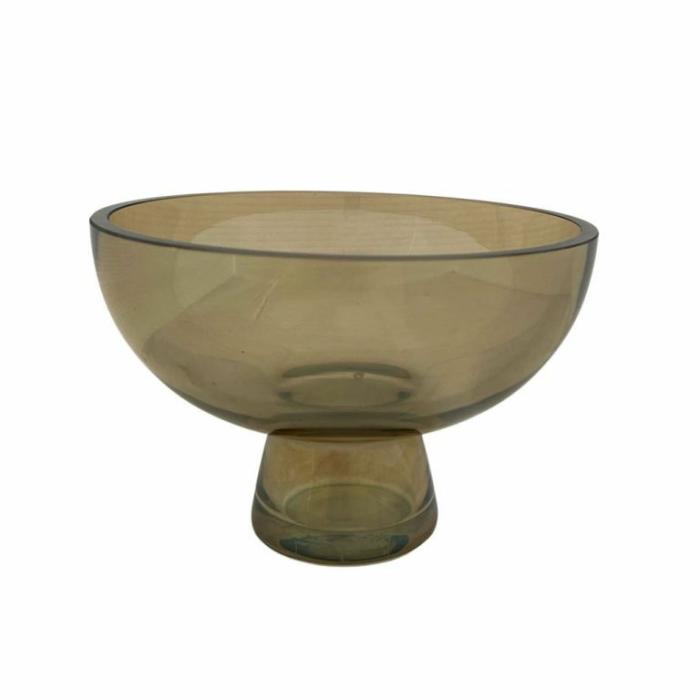 Home Accessories |  Eva Glass Bowl Champagne Home Accessories Home Accessories