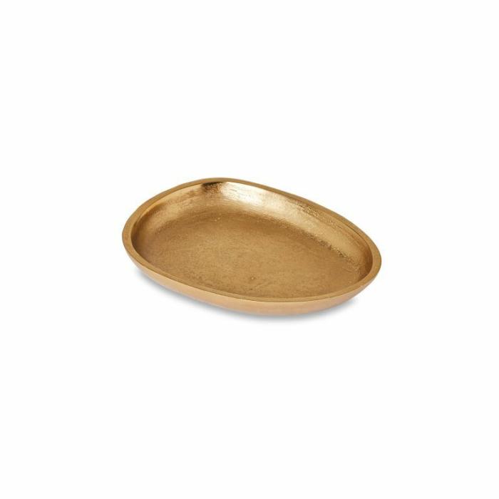 Home Accessories |  Eve Platter Small Gold Home Accessories Gold