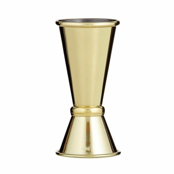 Home Accessories |  Fine Foods Raymond Double Jigger Gold Home Accessories Gold