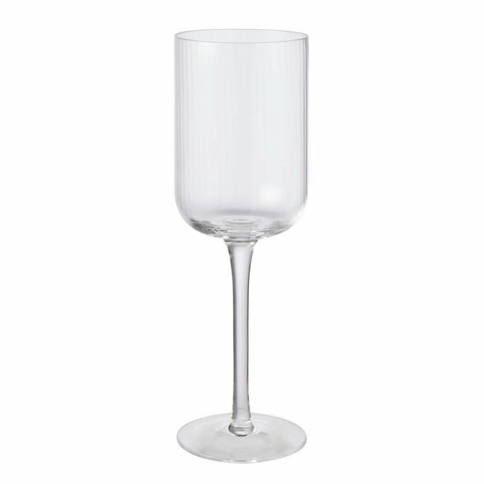 Home Accessories |  Fine Foods Ribbed Wine Glass Set Home Accessories Clear