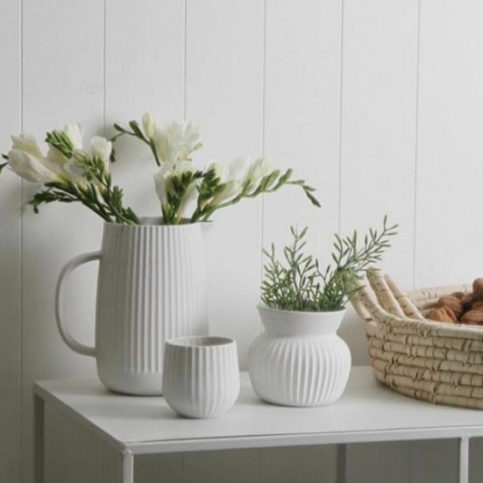 Home Accessories |  Flax Amity Jug White Home Accessories Home Accessories