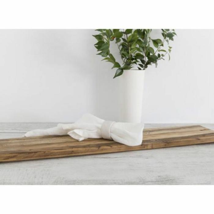 Home Accessories |  Flax Napkin Ring White Home Accessories Home Accessories