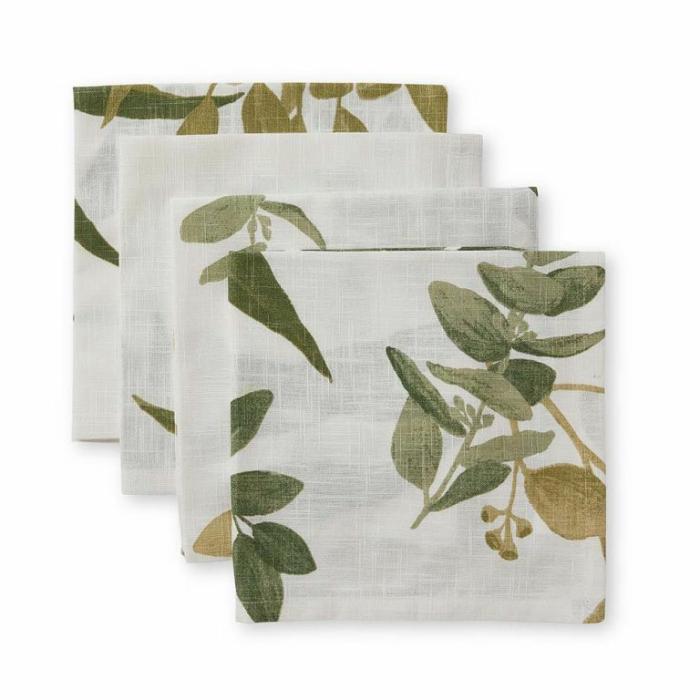 Home Accessories |  Franklin Green Napkin Set Of 4 Home Accessories Home Accessories